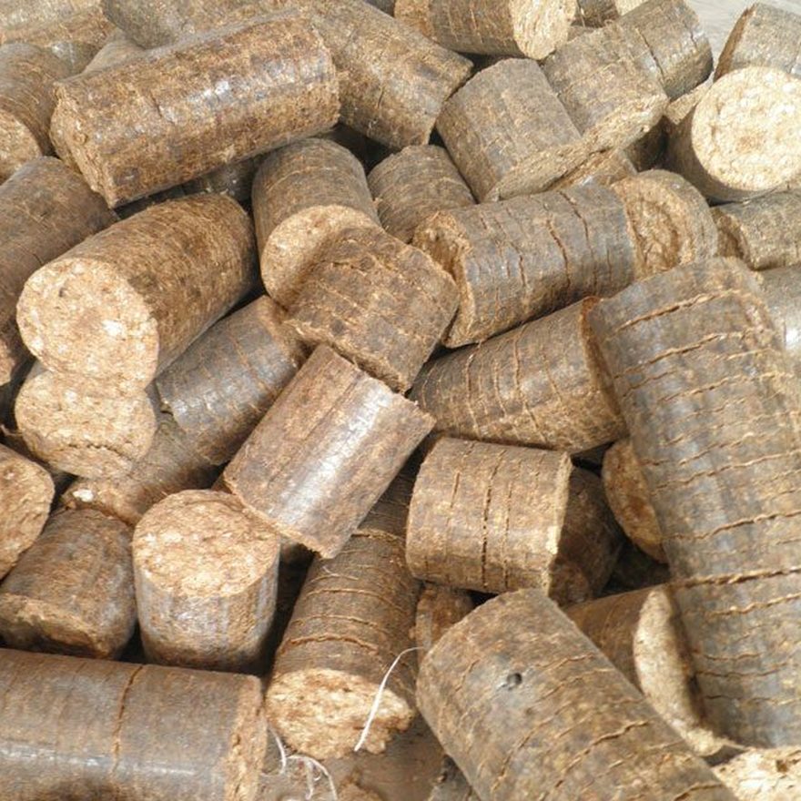 Mustard and agri briquettes